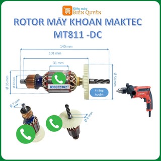 Roto máy khoan maktec 811 13mm