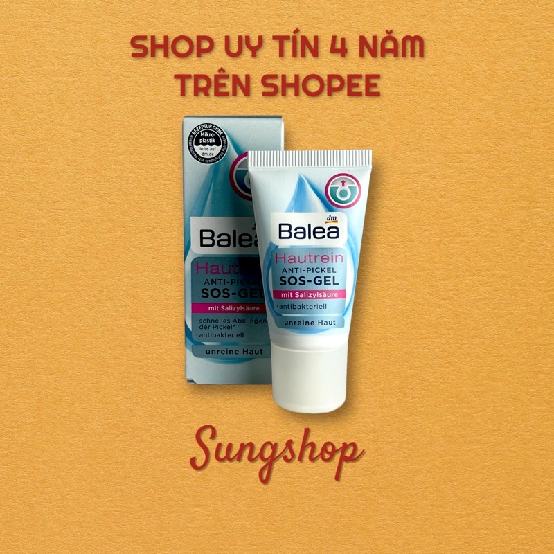 GEL CHẤM MỤN BALEA ĐỨC XẸP MỤN NHANH CHÓNG