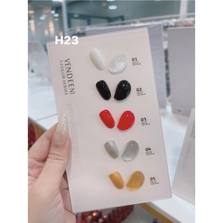 SET SƠN 5 CHAI VENDEENI ( tặng kèm bảng màu)