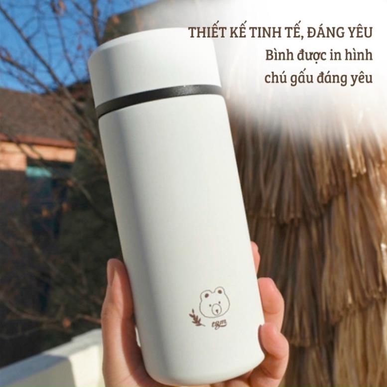 Bình giữ nhiệt hiển thị nhiệt độ tgm phân phối chính hãng dùng giữ ấm nước pha sữa cho bé
