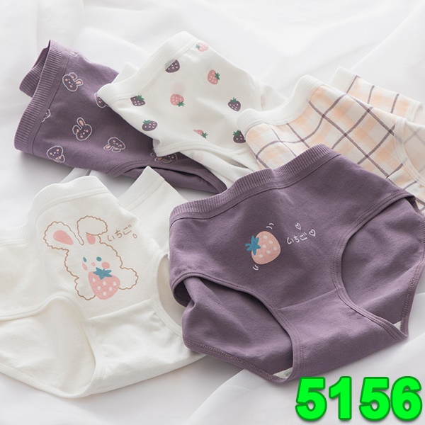 XẢ KHO RẺ HƠN MUA Ở XƯỞNG_ Quần Lót 5 Kiểu Thỏ Xịn Cực Xinh 5156