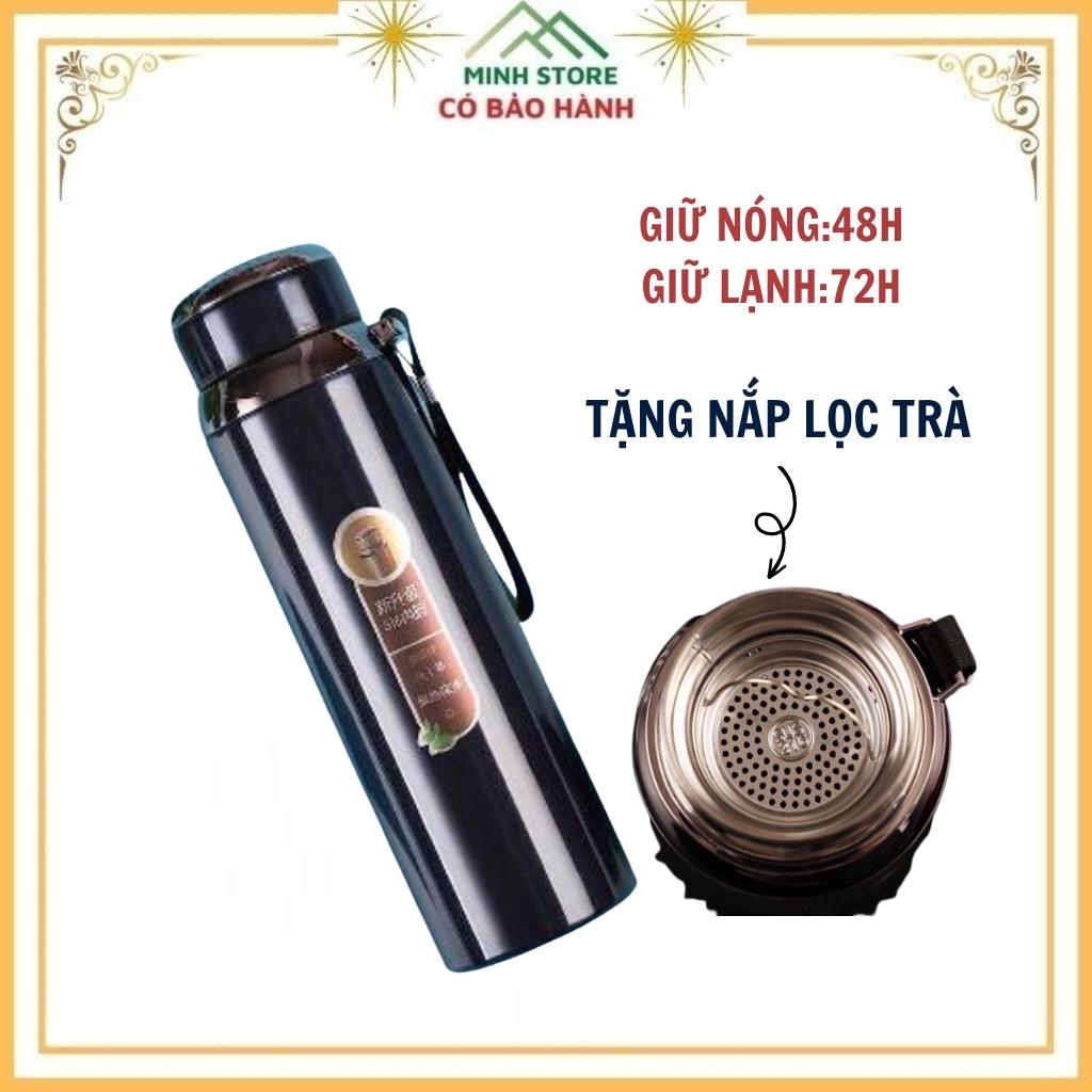 Bình Giữ Nhiệt Nóng Lạnh Inox 304 Lõi Thép Chống Gỉ A150 600-800-1000ml Siêu Sịn Chắc Chắn