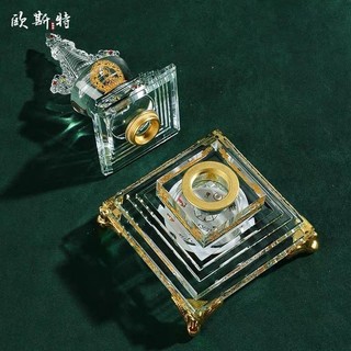 Tháp xá lợi pha lê đính đá ( có đèn led )