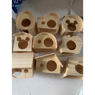 Nhà ngủ gỗ cho hamster