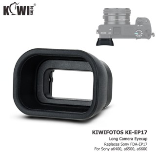  Kiwifotos Eyecup Kính Ngắm FDA-EP17 Cho Máy Ảnh Sony A6400 A6500 A6600 Bằng Silicon Mềm Mở Rộng 