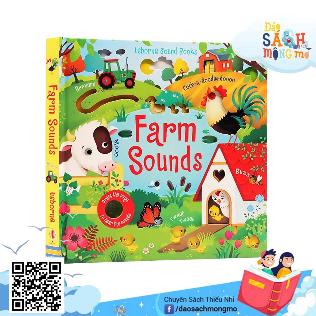 Đồ Chơi Âm Thanh Nông Trại Vui Vẻ Farm Sounds Usborne