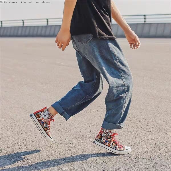 Giày Thể Thao Cao Cổ Phong Cách Hip Hop Mới Cho Nam