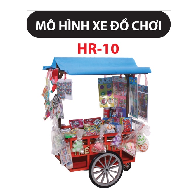 Mô Hình Sài Gòn Xưa Và Nay Thu Nhỏ - Thế Giới Tí Hon - Xe Đồ Chơi- HR10