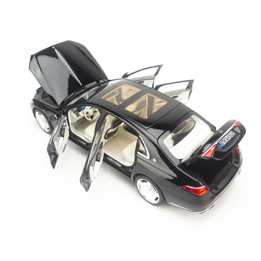 Mô hình xe Mercedes Maybach S680 W223 2021 1:18 Norev