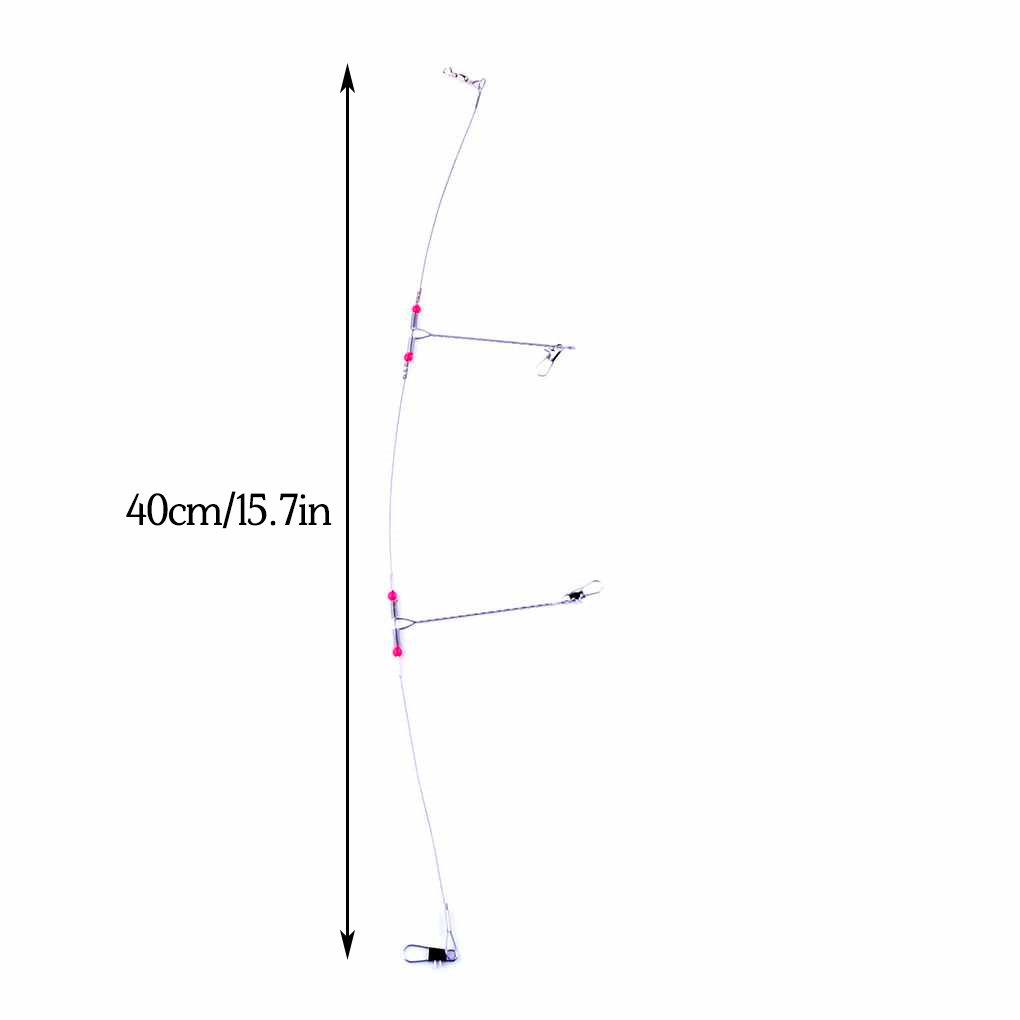 Set 10 Dây Móc Câu Cá Bằng Thép Không Gỉ