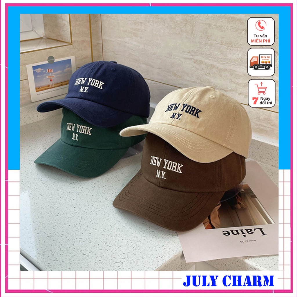 Mũ lưỡi trai Nhiều Mẫu thêu chữ thời trang nam nữ đẹp