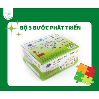 Xếp Hình Ba bước phát triển- Đồ chơi giáo dục thông minh sáng tạo