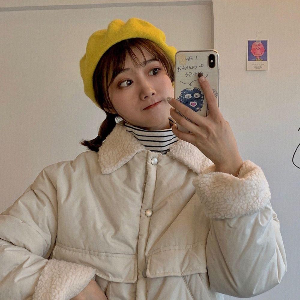 Cổ Áo Giả Dệt Kim Cổ Lọ Họa Tiết Kẻ Sọc Có Thể Tháo Rời Ấm Áp Cho Nữ