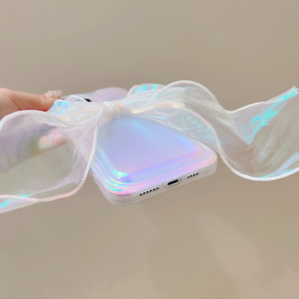 Ốp Điện Thoại Tpu Dẻo Màu Laser Họa Tiết Bươm Bướm Kèm Giá Đỡ Cho iPhone 13 12 11Pro XS Max XR