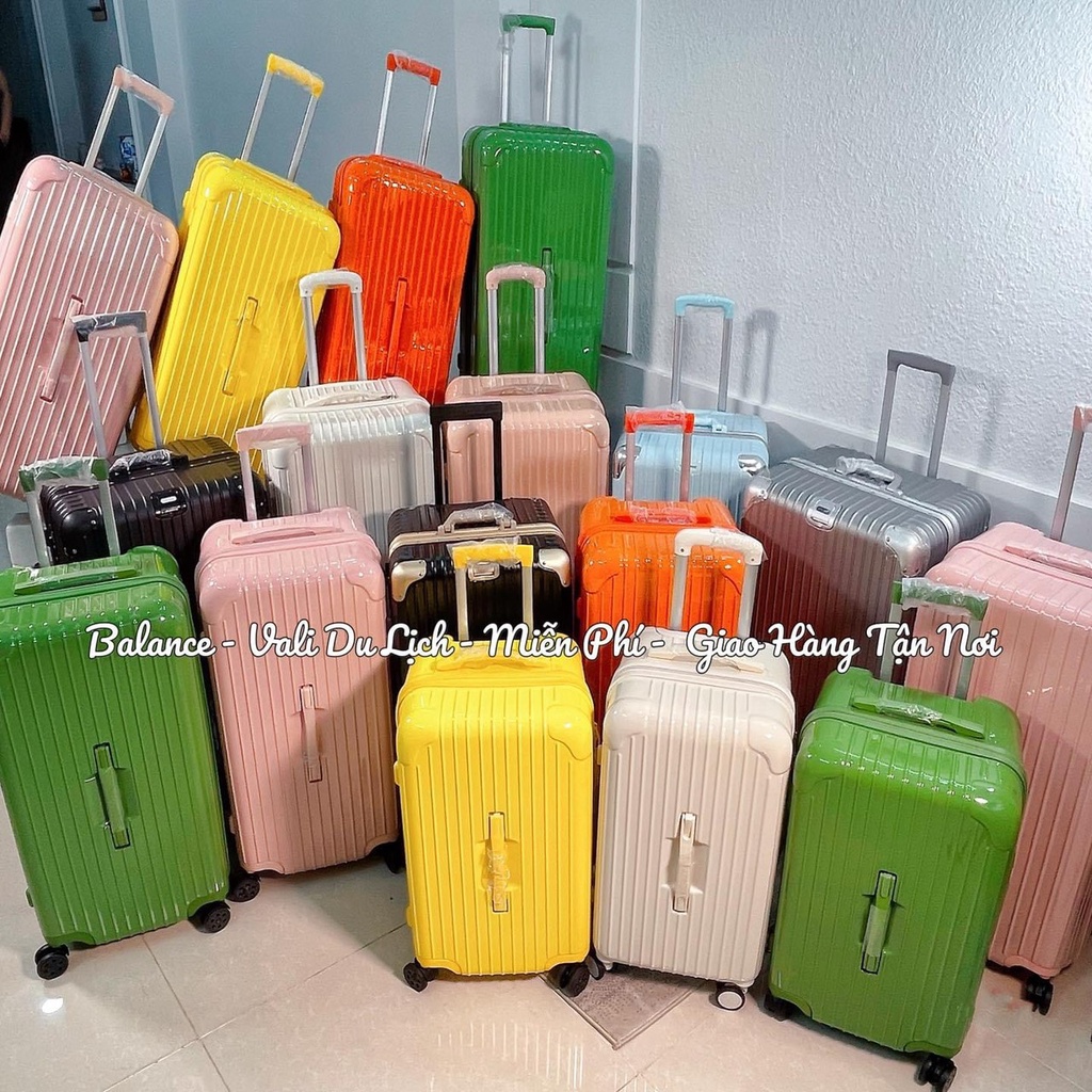 Vali siêu to khổng lồ SIZE36/ 32/ 28/ 24/ 20Nhựa PP chống vỡ tuyệt đối BH TRỌN ĐỜI