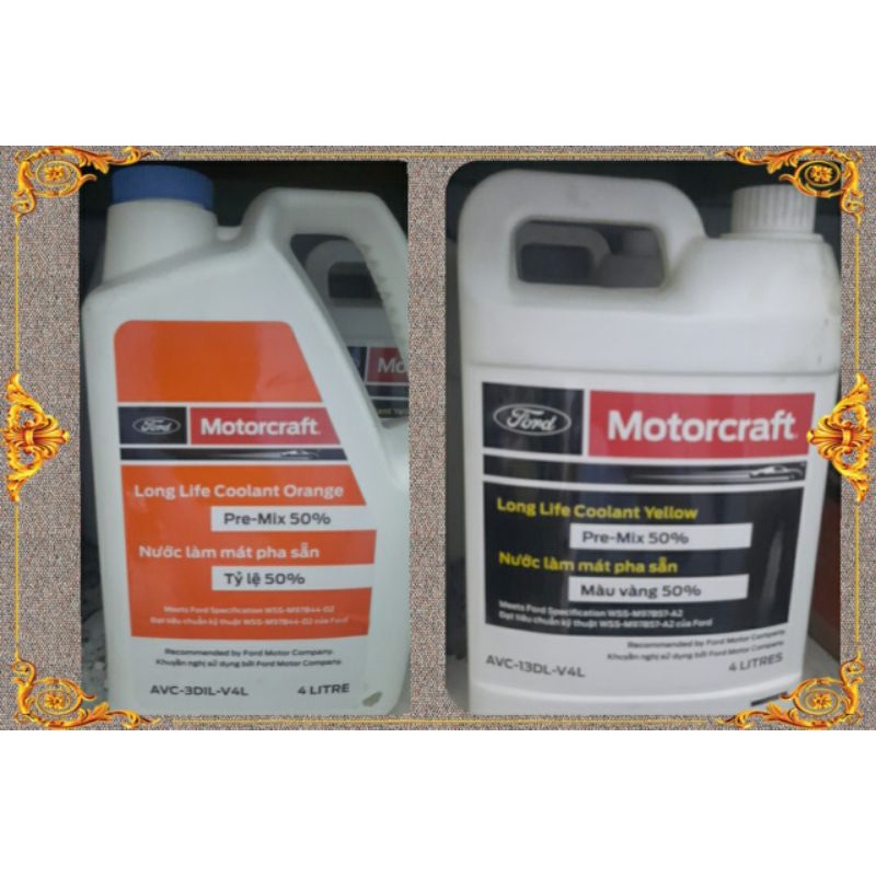 Nước làm mát Ford Motorcralt 4L Chính hãng