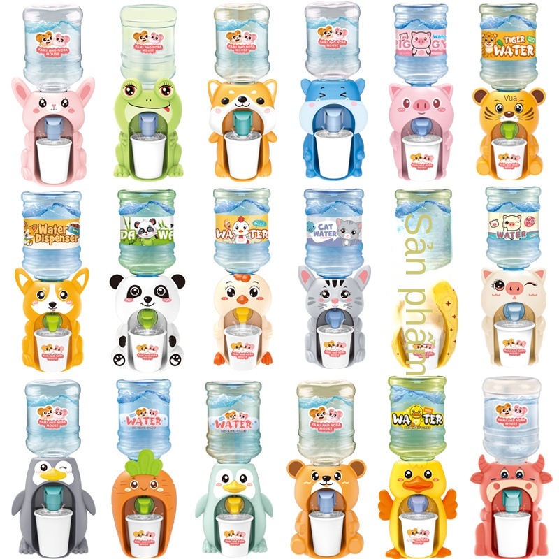 Đồ chơi máy lọc nước bình mini thiết kế động vật hoạt hình đáng yêu dành cho trẻ em TTD106