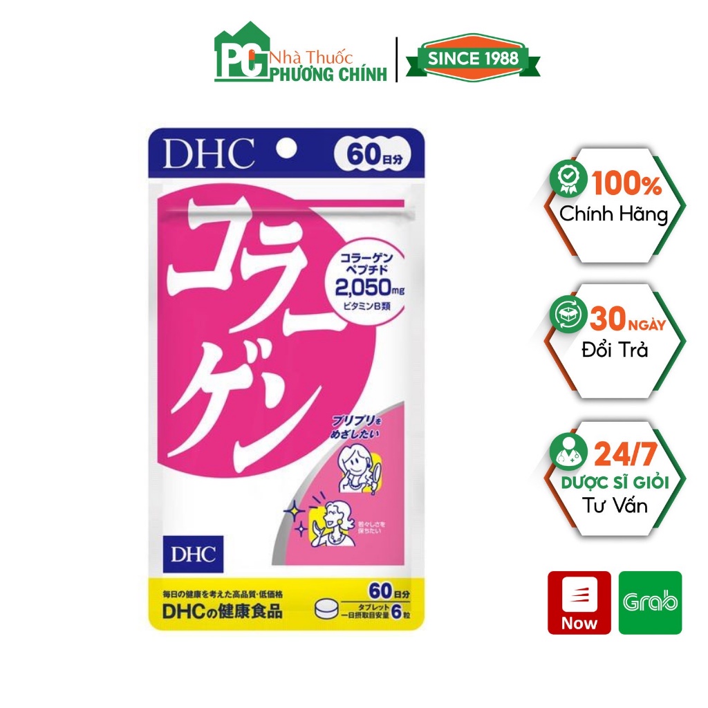 Viên Uống Đẹp Da DHC Collagen Bổ Sung Collagen Giúp Da Mịn Màng, Tràn Sức Sống