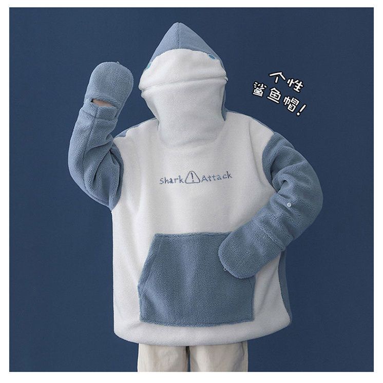 Áo Khoác Lông Cừu Dày Dặn Dễ Thương Vui Nhộn Thời Trang Thu Đông Cho Cặp Đôi