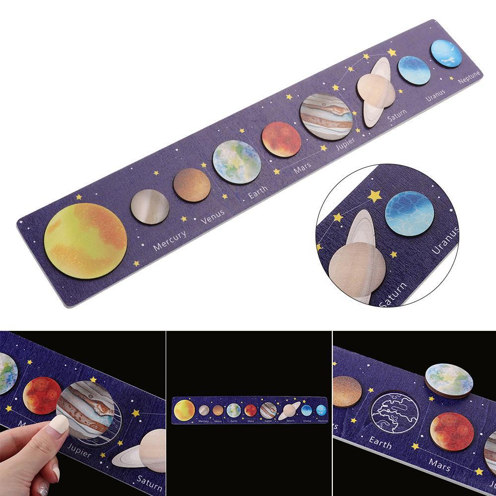 Bộ Đồ Chơi Ghép Hình Hệ Mặt Trời Theo Phương Pháp Montessori