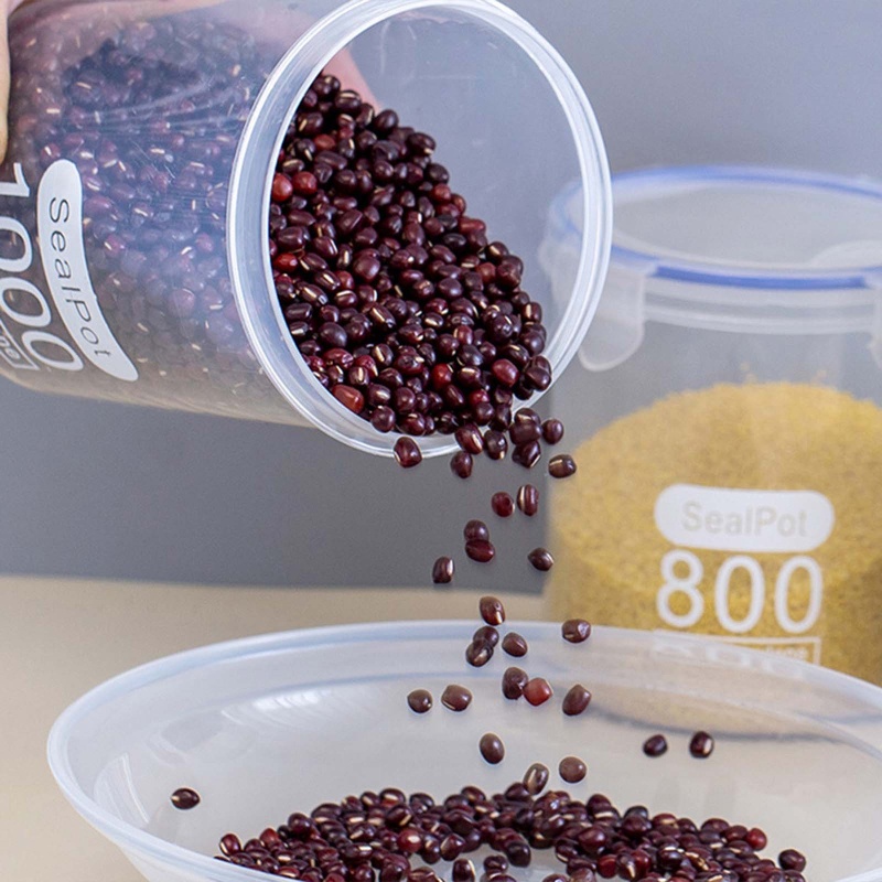 Hộp Đựng Thực Phẩm Trong Suốt Chống Ẩm Tiện Dụng Cho Nhà Bếp