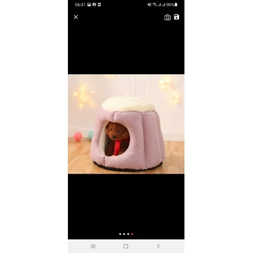 Giường đệm cho mèo kiểu hình trụ size 1 đến 20kg 45cm