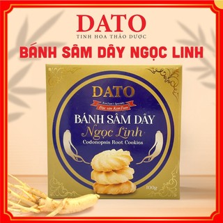 Bánh sâm dây Ngọc Linh DATO, bánh quy, bánh quy sâm ngon