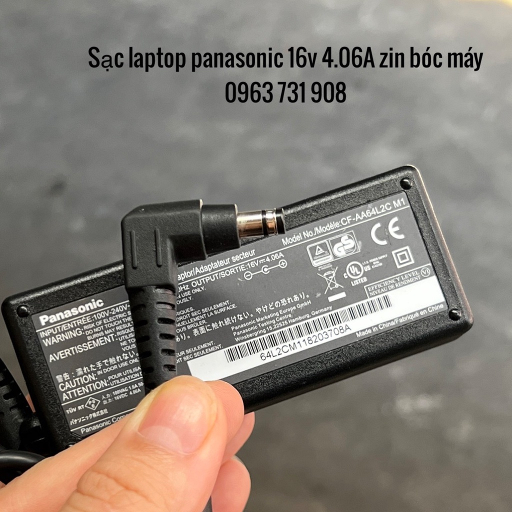 Sạc laptop Panasonic 16V chính hãng 100% - Bảo hành 1 năm.