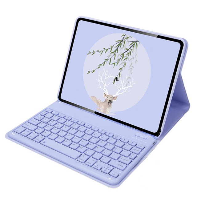 Bao Da Nắp Gập Từ Tính Kèm Bàn Phím Bluetooth Không Dây Cho Lenovo Xiaoxin Pad Pro 11.5 2021 2020 Xiaoxin Pad 11 inch Lenovo Tab P11 Pro P11 Plus