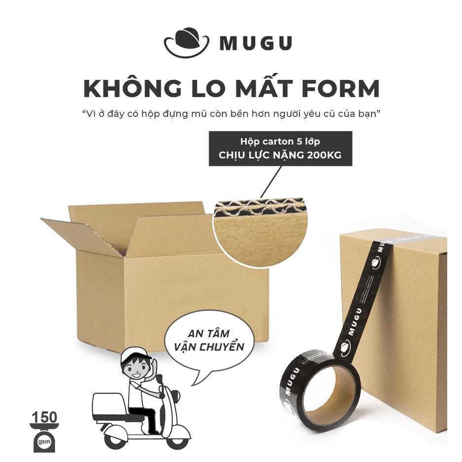Mũ Phớt Nam Trung Niên FN36 - Mũ Fedora Vành Ngắn Sang Trọng | MUGU
