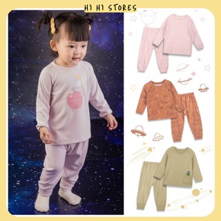 Bộ dài tay raglan cho bé AW22