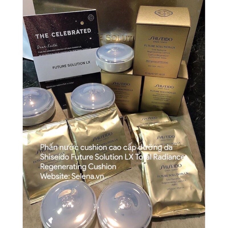 Phấn nước Shiseido Future Solution Lx Total Radiance Regenerating Cushion