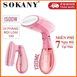 Bàn là hơi nước Sokany 3060 công suất 1500W gấp gọn, ủi nhanh mọi loại vải không gây mỏi tay