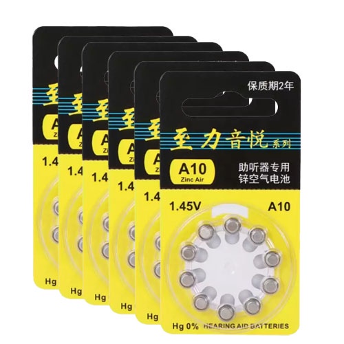 Set 10 / 30 / 50 Pin 10 A10 E10 Phù Hợp Cho Tai Nghe Nhét Tai