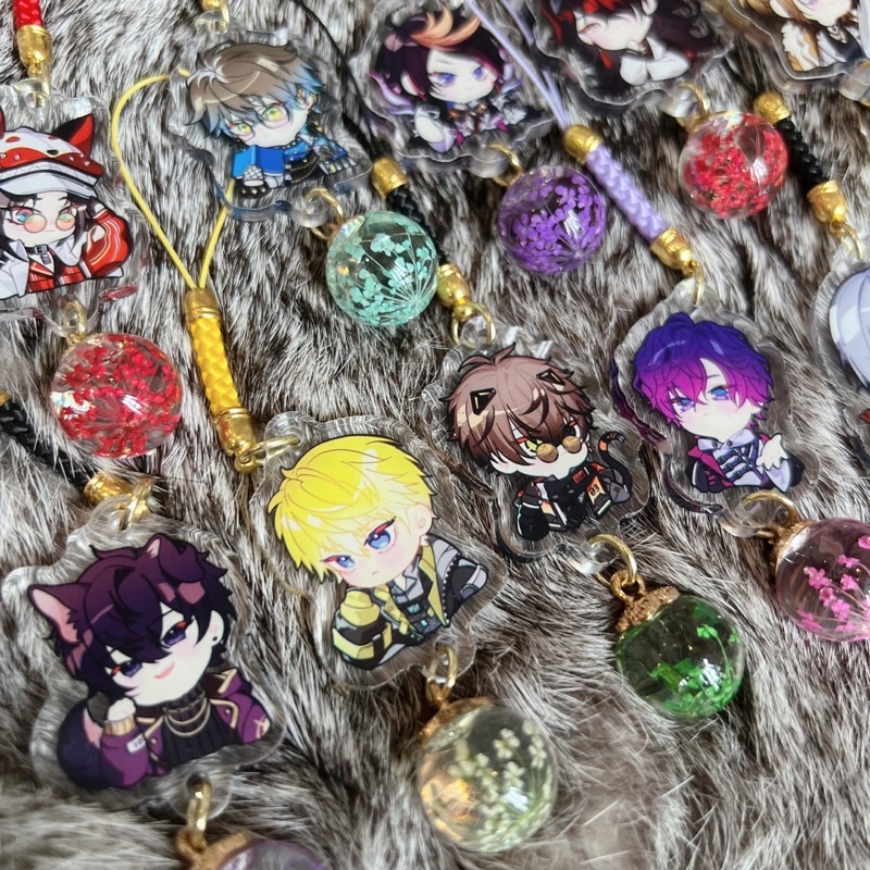 Móc điện thoại Vtuber Luxiem Noctyx và Shoto 11 mẫu