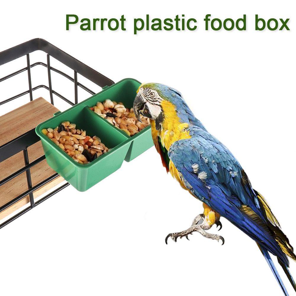 MOCHO Khay Đựng Thức Ăn Và Nước Tắm Cho Chim Vẹt Đa Năng Tiện Dụng