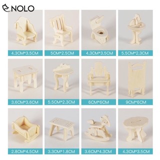 Bộ mô hình nội thất mini tự lắp ghép