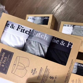 Quần Lót Boxer Cotton In Hình abercrombie Thời Trang Cho Nam