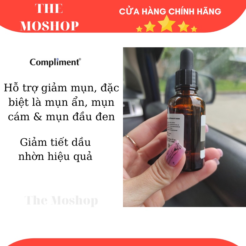 Serum Compliment 2% BHA làm sạch sâu, giảm mụn 27ml