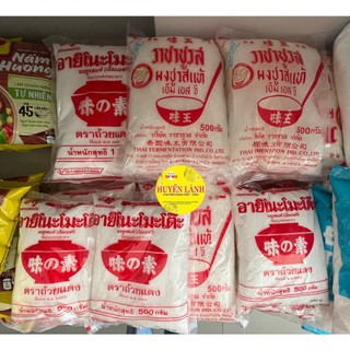 Bột ngọt Ajinomoto Thái Lan, Mì chính Ajinomoto Thái Lan 0.5kg- 1kg đủ loại