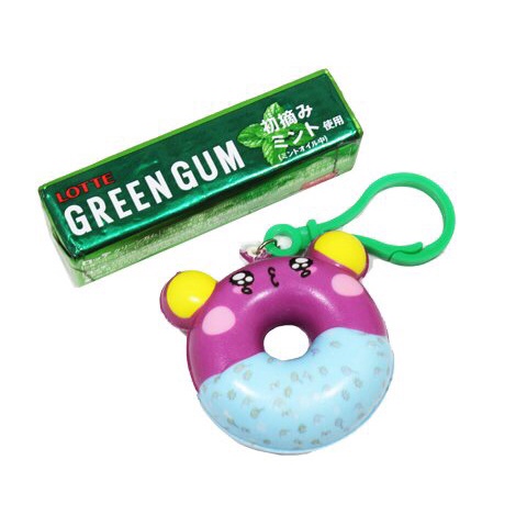 Squishy bánh DONUT mini kèm móc khoá  🌭