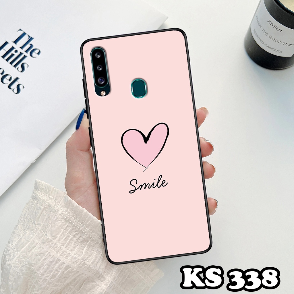 Ốp lưng Samsung A20 - A20s - A30 - A30s - Ốp Samsung in hình LoveSmile - Chất liệu TPU cao cấp chống sốc bảo vệ máy