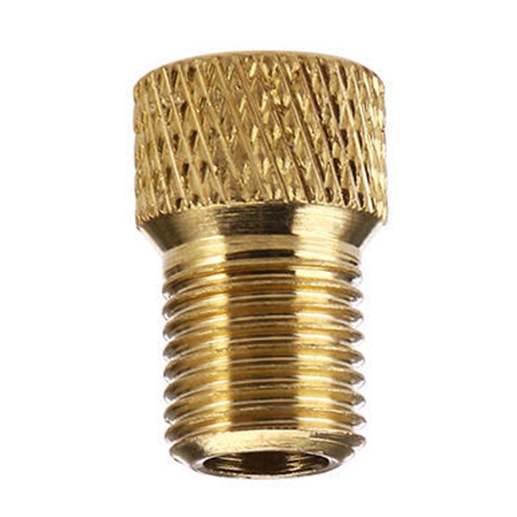 【Globalsale】 Pack of 10 Presta to Schrader Simple Operation Gas Nozzle Bike Supplies Save Strength Valve Adapter Manual Valves Converter