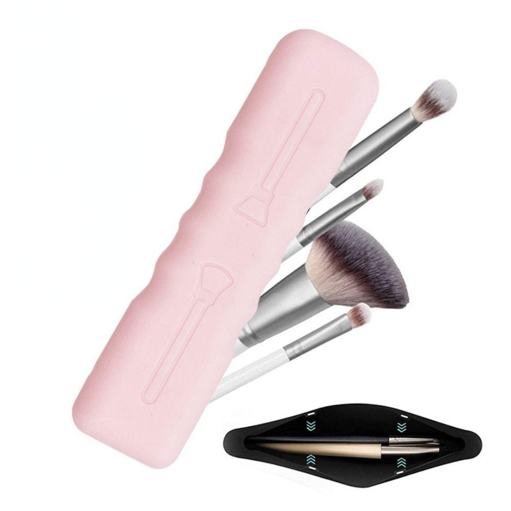 JARRED Túi Đựng Bút / Cọ Trang Điểm Tiện Dụng Khi Đi Du Lịch Dành Cho Nữ