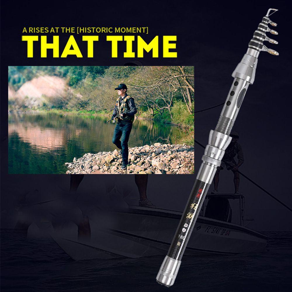 Cần Câu Cá Hình Cây Bút Bằng Carbon Dài 1.5m 1.8m 2.1m 2.4m