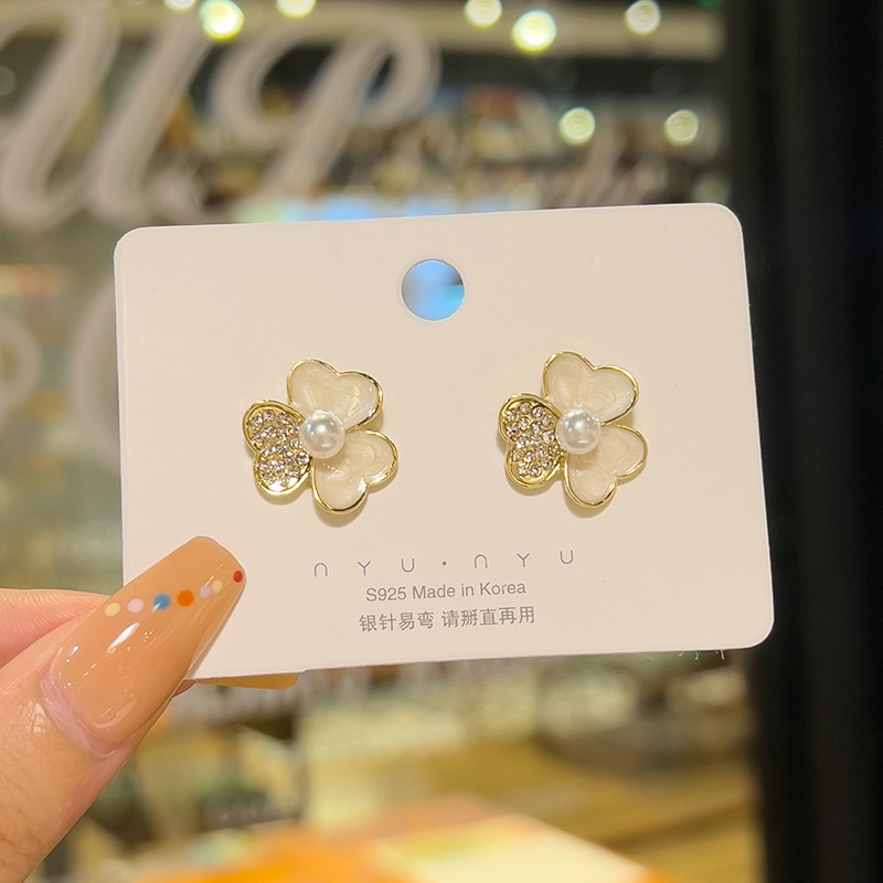 1 Đôi Bông Tai Ngọc Trai Phụ Kiện Thời Trang Cho Nữ HAA008