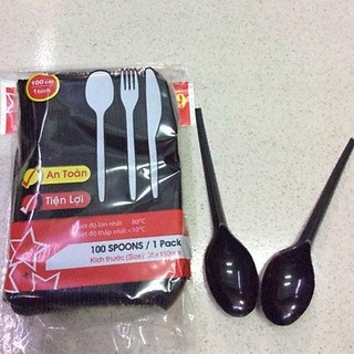 combo 1 thùng muỗng đen cao cấp (5 ngàn cái)