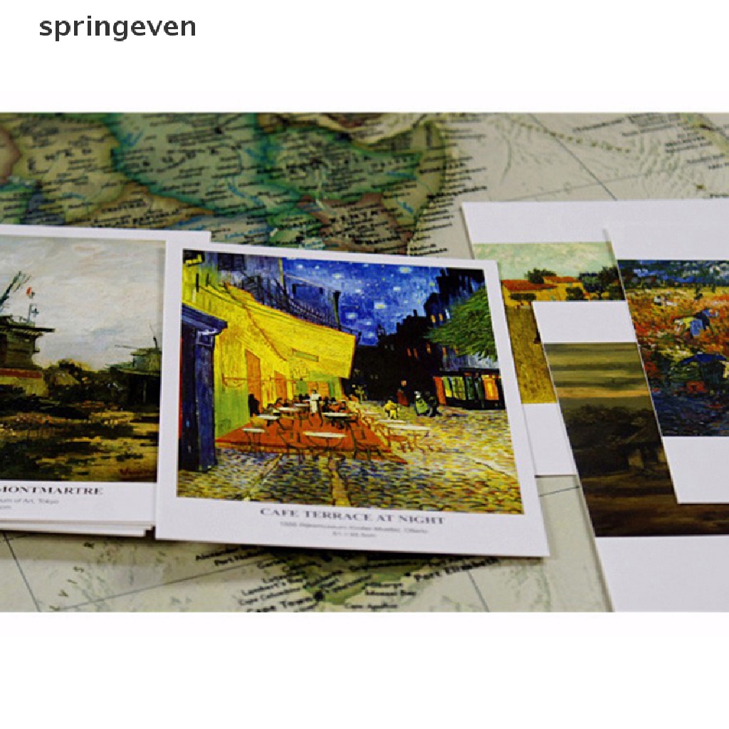 Set 30 Tấm Bưu Thiếp Van Gogh Cổ Điển