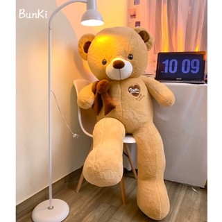  GẤU BÔNG TEDDY HAPPY DAY 140CM CAO CẤP BUNKI 