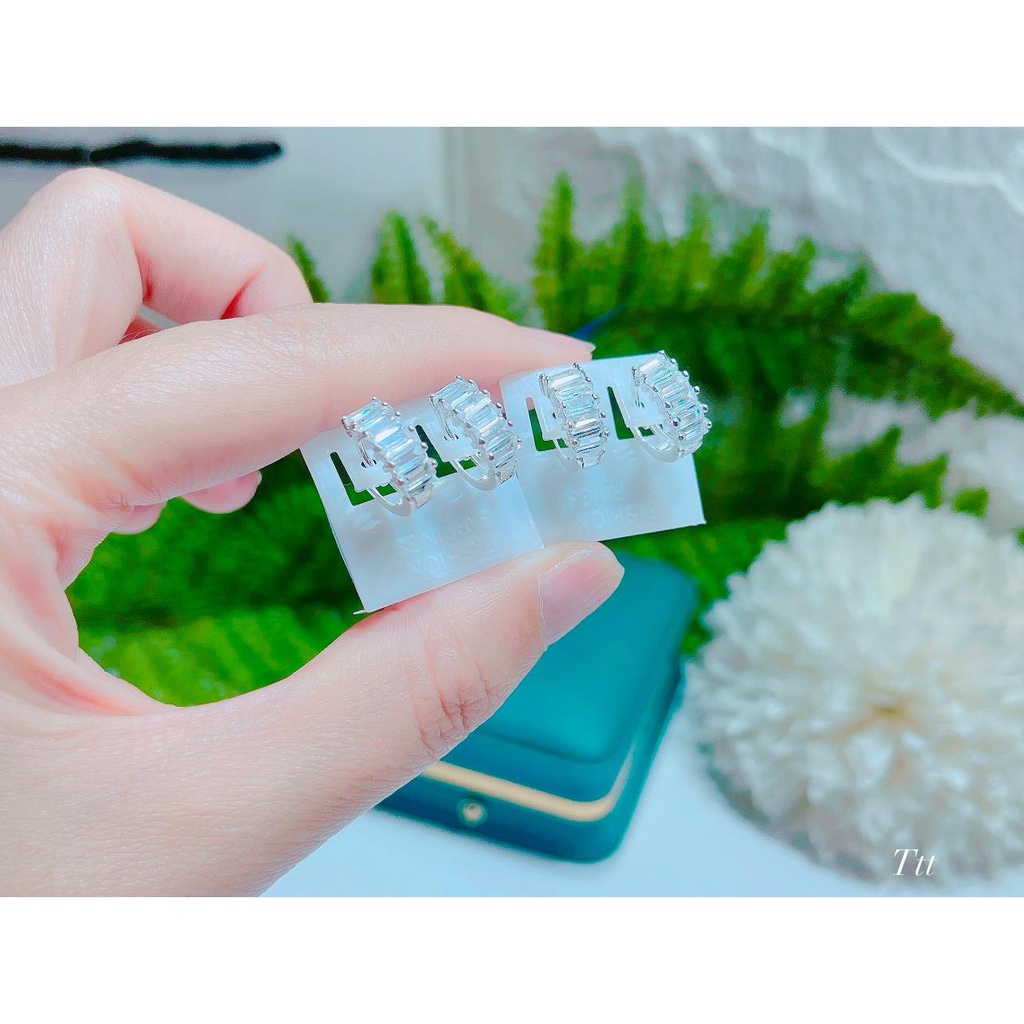 Bông tai hậu duệ mặt trời bạc